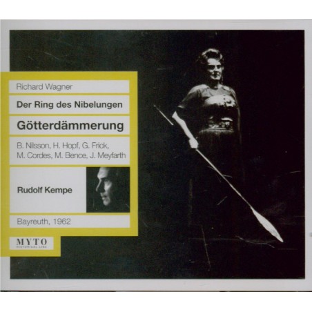 WAGNER - Kempe - Götterdämmerung (Le crépuscule des dieux) WWV.86d Live Bayreuth, 1 - 8 - 1962..